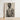 Framed Charcoal Sketch Bearded Man White Frame Tanner’s Strokes, Figure Emerges, Shoulders Squared