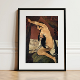 Study for Venus - Gustave Courbet Art Print / Canvas, 12x16’’ / 31x41cm / Black Frame / Matboard, Posters Prints & Visual Artwork, Toby Leon