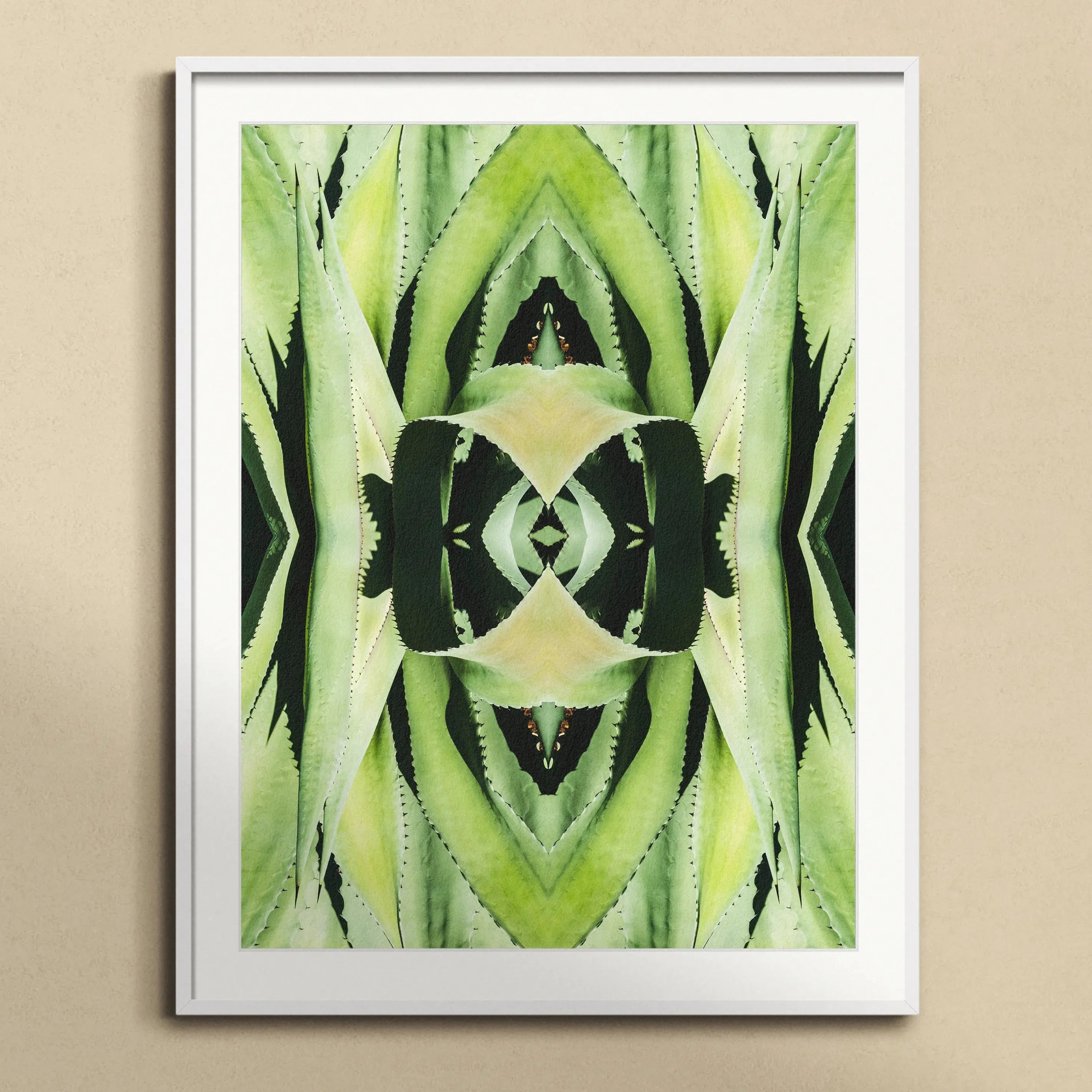 Oh So Succulent Framed & Mounted Print - Posters Prints & Visual Artwork - Aesthetic Art
