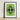 Framed Abstract Botanical Print Symmetrical Mirrored Green Black Humble Aloe Reborn, Trippy Modern, Chlorophyll-infused Kaleidoscope