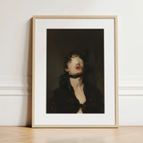 Suck it Up - Neo-victorian Gay Bdsm Art Print / Canvas, 12x16’’ / 31x41cm / Natural Frame / Matboard, Posters Prints & Visual Artwork, Toby