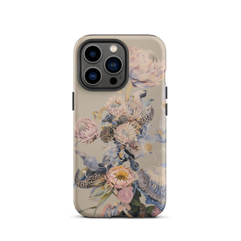 Sugarbush - Surreal Protea Art Phone Case Iphone 13 Pro / Matte Floral Patterned Phone Case Surreal Protea Art, Art Iphone, Bloom Rises