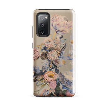 Sugarbush - Surreal Protea Art Phone Case Samsung Galaxy S20 Fe / Gloss Delicate Phone Case Soft Pastel Floral Fauna Design Surreal Protea