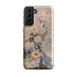 Sugarbush - Surreal Protea Art Phone Case Samsung Galaxy S21 Plus / Gloss Delicate Translucent Phone Case Intricate Floral Fauna Design