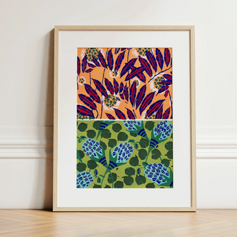 Suggestions Pour étoffes et Tapis - E. A. Séguy Art Print / Canvas, 12x16’’ / 31x41cm / Natural Frame / Matboard, Posters Prints & Visual