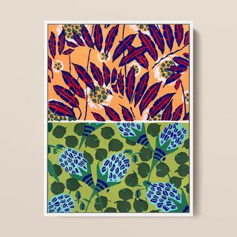 Suggestions Pour étoffes et Tapis - E. A. Séguy Art Print / Canvas, 12x16’’ / 31x41cm / White Frame, Posters Prints & Visual Artwork, Toby