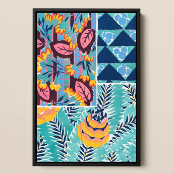 Suggestions Pour étoffes et Tapis - E. A. Séguy Art Print / Canvas, 12x18’’ / 31x46cm / Black Frame, Posters Prints & Visual Artwork, Toby