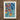 Vibrant Colorful Lithograph Print Light Wood Frame White Art, Roaring Twenties, Suggestions Pour
