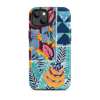 Suggestions Pour étoffes et Tapis - E. A. Séguy Iphone Case, 14 Plus / Matte, Floral Patterned Phone Case