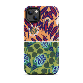 Suggestions Pour étoffes et Tapis - E.a. Séguy Phone Case Iphone 14 Plus / Matte Floral Patterned Phone Case Early 20th-century Design,