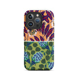 Suggestions Pour étoffes et Tapis - E.a. Séguy Phone Case Iphone 16 Pro / Matte Floral Patterned Phone Case Early 20th-century Design,