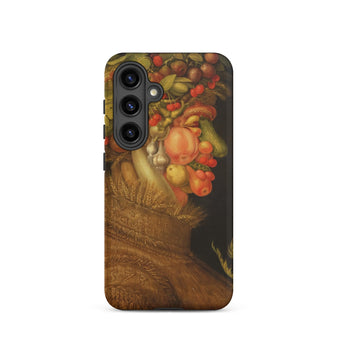 Summer - Giuseppe Arcimboldo Phone Case, Samsung Galaxy S24 / Matte, Mobile Cases, Toby Leon