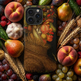 Summer - Giuseppe Arcimboldo Phone Case Phone Case Detailed Classical Life Painting Fruits Wheat Giuseppe Arcimboldo Summer Bursts, Ripe