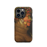 Summer - Giuseppe Arcimboldo Phone Case Iphone 14 Pro / Matte Iphone Fall Harvest-themed Protective Case Giuseppe Arcimboldo Summer Bursts,