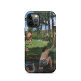 Summer Scene - Custodia per iPhone di Jean Frederic Bazille, 12 Pro / Opaca, Custodie per telefono, Toby Leon