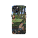 Summer Scene - Custodia per iPhone di Jean Frederic Bazille, 13 / Opaca, Custodie per telefono, Toby Leon