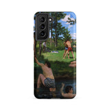Summer Scene - Jean Frederic Bazille Phone Case, Samsung Galaxy S22 / Matte, Mobile Cases, Toby Leon