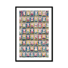 Sumo Wrestlers - Utagawa Yoshikazu Art Print, Framed Sumo Wrestler Print