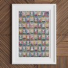 Sumo Wrestlers - Utagawa Yoshikazu Art Print, Framed Sumo Wrestler Print