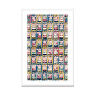 Sumo Wrestlers - Utagawa Yoshikazu Art Print, Framed Sumo Wrestler Collage