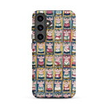 Sumo Wrestlers - Utagawa Yoshikazu Edo Art Phone Case Samsung Galaxy S24 Plus / Matte Vibrant Phone Case Pattern Cartoon Sumo Wrestlers