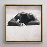 Sunbaker - Max Dupain Art Print / Canvas, 12x12’’ / 31x31cm / Natural Frame, Posters Prints & Visual Artwork, Toby Leon
