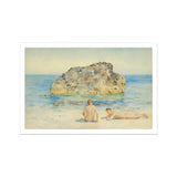 The Sunbathers - Henry Scott Tuke Fine Art Print / Canvas, 18x12’’ / 46x31cm / Unframed / White Border, Posters Prints & Visual Artwork,
