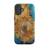 Sunflowers - Vincent Van Gogh Iphone Case, 16 Plus / Matte, Sunflower-themed Phone Case