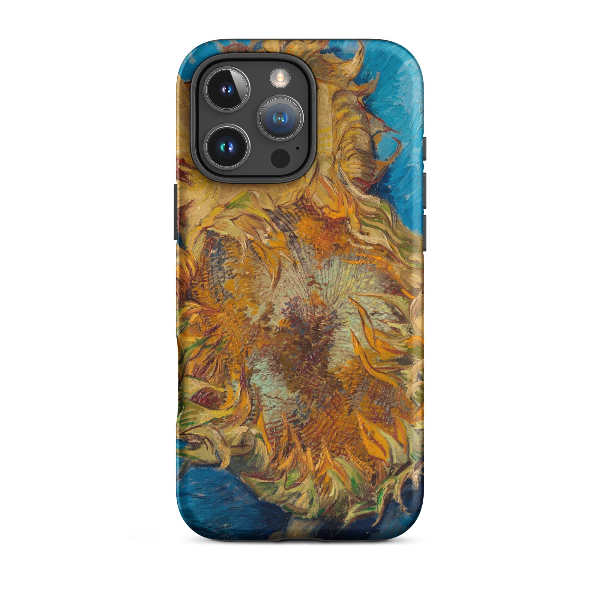 Sunflowers - Vincent Van Gogh Iphone Case, 16 Pro Max / Matte, Sunflower-themed Phone Case