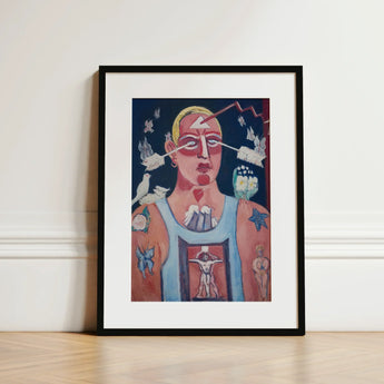 Sustained Comedy - Marsden Hartley Art Print / Canvas, Prints