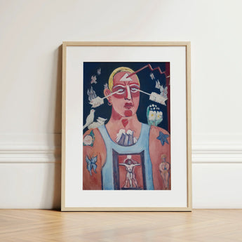 Sustained Comedy - Marsden Hartley Art Print / Canvas, Prints
