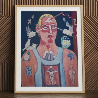 Sustained Comedy - Marsden Hartley Art Print / Canvas, Prints