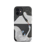 The Swan no 1 - Hilma Af Klint Phone Case, Iphone 12 / Matte, Mobile Cases, Toby Leon