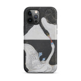The Swan no 1 - Hilma Af Klint Phone Case, Iphone 12 Pro Max / Matte, Mobile Cases, Toby Leon