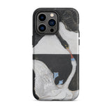 The Swan no 1 - Hilma Af Klint Phone Case, Iphone 14 Pro Max / Matte, Mobile Cases, Toby Leon