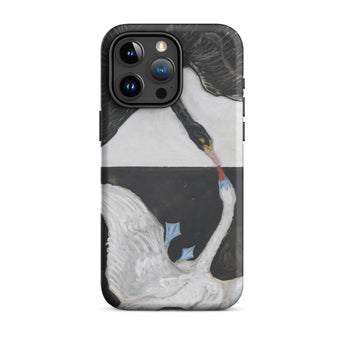 The Swan no 1 - Hilma Af Klint Phone Case, Iphone 15 Pro Max / Matte, Mobile Cases, Toby Leon