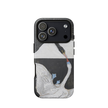 The Swan no 1 - Hilma Af Klint Phone Case, Iphone 17 Pro / Matte, Mobile Cases, Toby Leon