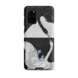 The Swan no 1 - Hilma Af Klint Phone Case, Samsung Galaxy S20 Plus / Matte, Mobile Cases, Toby Leon