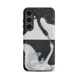 The Swan no 1 - Hilma Af Klint Phone Case, Samsung Galaxy S24 Plus / Matte, Mobile Cases, Toby Leon