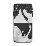 The Swan no 1 - Hilma Af Klint Phone Case, Iphone Xs Max / Matte, Mobile Cases, Toby Leon
