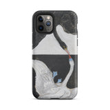 The Swan no 1 - Hilma Af Klint Phone Case Iphone 11 Pro / Matte Swan-themed Phone Case Hilma Klint, Birds she Unveils, Unveils Polarity