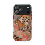 Sweet Dreams - Bengal Tiger Surrealism Phone Case Iphone 17 Pro Max / Matte Vibrant Artistic Orange Black Stripes, Roar it Exhales Mobile