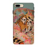 Sweet Dreams - Bengal Tiger Surrealism Phone Case Iphone 8 Plus / Matte Tiger-themed Phone Case Bengal Tiger Surrealism, Iphone Case, Roar