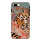 Sweet Dreams - Bengal Tiger Surrealism Phone Case Iphone 8 Plus / Matte Tiger-themed, Roar it Exhales Mobile Cases