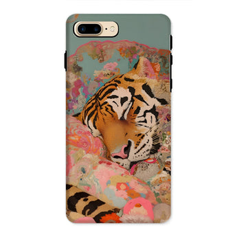Sweet Dreams - Bengal Tiger Surrealism Phone Case Iphone 8 Plus / Matte Tiger-themed, Roar it Exhales Mobile Cases
