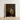 Framed Portrait Muscular Man Dark Horns Ornate Gold Gay Matador’s Bravado, Matador Fashionista Art, Meets Queer Sensuality