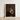 Framed Portrait Muscular Man Dark Horns Ornate Gold Gay Matador’s Bravado, Matador Fashionista Art, Meets Queer Sensuality
