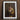 Framed Painting Muscular Man Dark Horns Ornate Black Gay Matador’s Bravado, Matador Fashionista Art, Meets Queer Sensuality