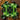 Square Ceramic Tile Vibrant Green Symmetrical Leaf Pattern Botanical Op Art, Verdant Vortex, Mind-bending