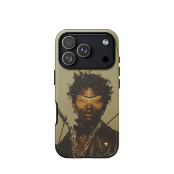 On Target - Black Gay Biker Queen Phone Case Iphone 17 Pro / Matte Iphone 12 Pro Max Case Black White Photo Gay Biker, Biker Queen, Queen